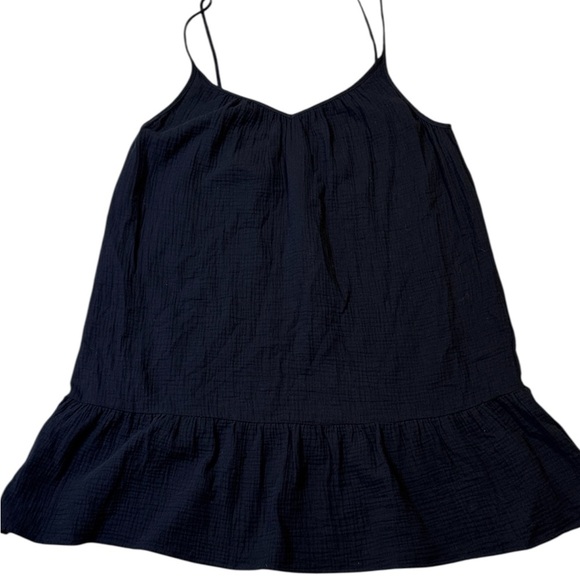 Z Supply AMALIA GAUZE MINI DRESS size Large - Picture 3 of 6